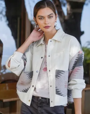 Dry Goods Listicle Western Aztec Jacket thumbnail 4