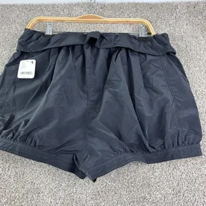 FP Movement Way Home Shorts Small Black New Athletic Running‎ Gym Lined Pull On thumbnail 4