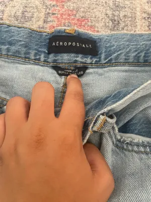 Aeropostale Super Wide-Leg High-Rise Jeans thumbnail 2