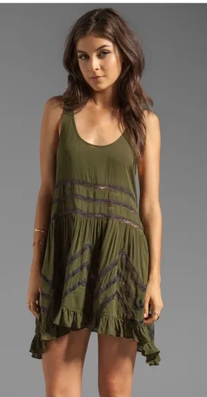 Free People Trapeze Dress thumbnail 1