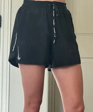 Nike Running Black Dri-FIT Reflective Athletic Shorts thumbnail 1