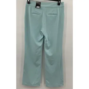 INC‎ Womens Teal Pants Wide Leg Size 8P NWT (A138) thumbnail 2