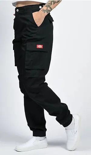 Dickies Black Cargo Pants thumbnail 1