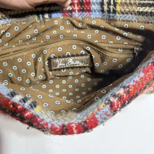 Vera Bradley Highland Plaid Crossbody/Shoulder Handbag Purse thumbnail 7