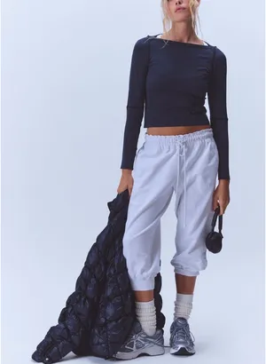 FP MOVEMENT by FREE PEOPLE Up Next Boat Neck Long Sleeve Top thumbnail 5
