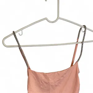 Lucy in the Sky pink mini dress with silver chain straps Size XS thumbnail 2
