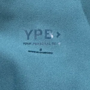 Abercrombie and Fitch YPB sculptLUX 7/8-Length Leggings Teal Women’s Small thumbnail 2