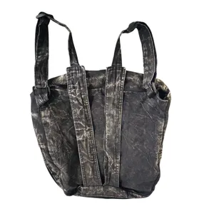 KPC Nepal Patchwork Boho Backpack Handmade Cotton Festival Hippie‎ Rucksack thumbnail 2