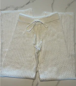 Knit boat or beach pant White Size XS thumbnail 1
