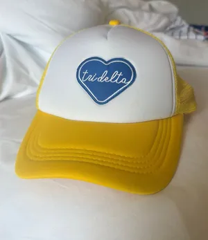 Tri Delta Hat Yellow thumbnail 1