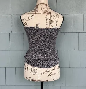 American Eagle Peplum Tube Top thumbnail 2