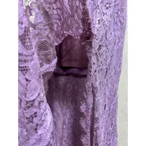 NWT JJ's House Lace Full Length Dress Womens 14 Wisteria Formal‎ Wedding Event thumbnail 16