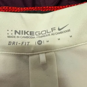 1958 | Nike Golf Dri-FIT Performance Athletic Polo Shirt White Womens M‎ Sporty thumbnail 5