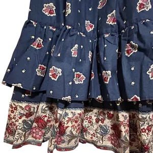 Vintage Peasant Skirt 70/80’s French Provencales Prairie Skirt Made in France thumbnail 3