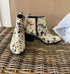Band of Gypsies Cow Hide Booties thumbnail 3