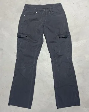 Kuhl Pants Women's 2 Regular Grey Splash Roll Up Pant Cargo Outdoor Patina Dye thumbnail 1