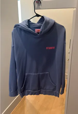 STARFIT cherry hoodie Blue Size L thumbnail 2