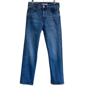 Levi's Wedgie Straight‎ Medium Wash 25 X 27 - Excellent thumbnail 4