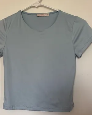 Sincerely Jules Powder Blue Short Sleeve Tee thumbnail 1