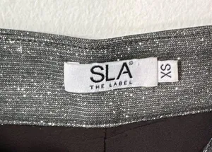 SLA The Label Glitter Santorini Wide Leg Trouser Pants Size XS Party Event Night thumbnail 6
