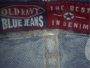 Old Navy 12 33 Medium Blue Mom Jeans thumbnail 7