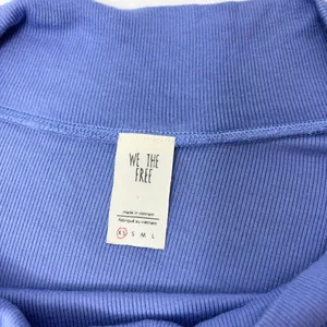 Free People We The Free Grapevine Long‎ Sleeve Tunic in the color Sky Blue XS thumbnail 11