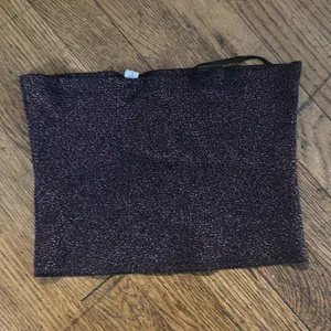 Zara Purple sparkle bandeau top thumbnail 3