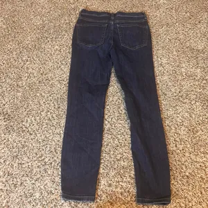 Free People Distressed Skinny Jeans Size‎ 27 Ripped Knee Dark Wash Denim thumbnail 6