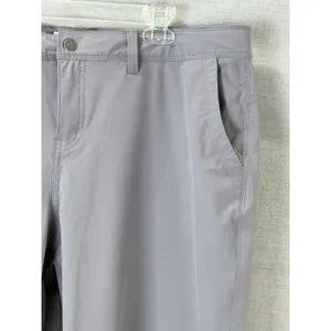 REI Co-op Savanna Trails Pants Womens 16 Petite Gray Hiking‎ Cargo Roll Up Hem thumbnail 6