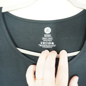 Kindred Bravely Size Small Black Bamboo Nursing Maternity Dress Short Sleeve thumbnail 3