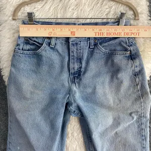 Vintage Lee Riders Jeans Light Blue Relaxed Straight Leg Denim Alt Edgy Normcore thumbnail 3