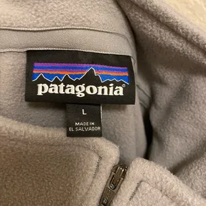 Patagonia Gray Fleece 1/4 Length Zip Sweater thumbnail 8