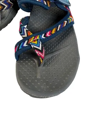 Skechers Colorful Strap Sport Sandals Navy with Multicolor Pattern thumbnail 5