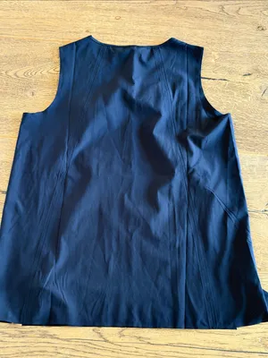 Athleta black Sleeveless Tunic Tank dri-fit type material small thumbnail 5
