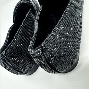 NEW Steve Madden Riski Black Rhinestone Studded Loafers, NEW, Size 6, MSRP $99 thumbnail 10