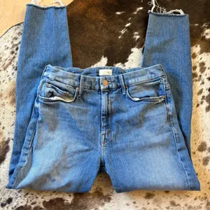 MOTHER High Waisted Looker Ankle Fray In Spice It‎ Up Size 29 thumbnail 2