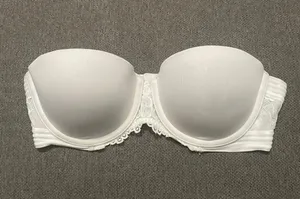 Maidenform White Strapless Bra thumbnail 1