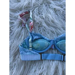 We Are Hah by Free People After Hours Bra Kyoto Kimono French Blue 28-36A thumbnail 10