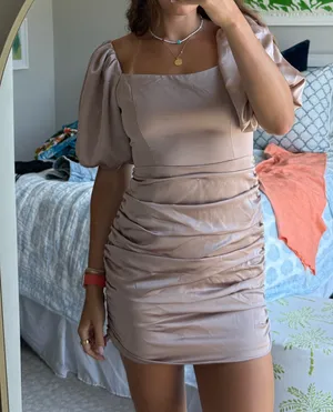 champagne dress thumbnail 2