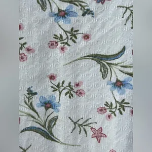 Falls Creek Women's XL‎ Floral Print V-Neck High Low Top 3/4 Sleeve CottageCore thumbnail 7