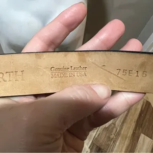 Worth genuine leather belt thumbnail 3