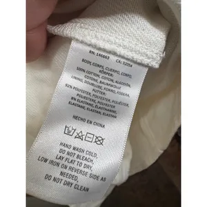 Mare Mare x Anthropologie White Cutout Halter Mini Dress Side Button Size S thumbnail 5