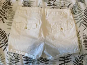 American Eagle womens khaki shorts thumbnail 2