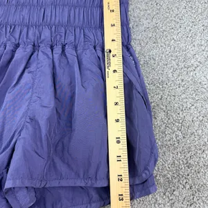 FP Movement The Way Home Short Size XS Purple High Rise Smocked Running Athletic thumbnail 5