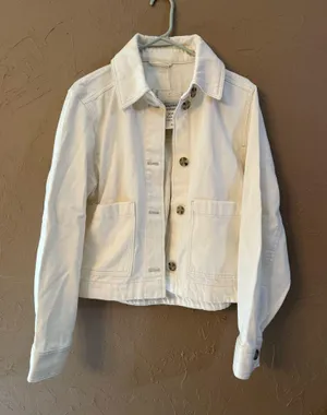 H&M Jacket cream thumbnail 1