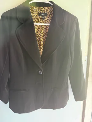 AGB black women's blazer thumbnail 1