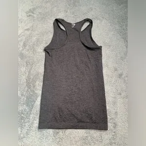 Gymshark Gray Racerback Tank Top thumbnail 6