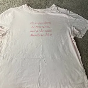 Forever 21 Light Pink Graphic Tee thumbnail 1