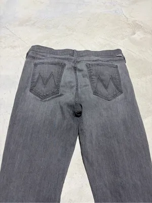 Mother looker ankle fray on the moon Gray Jeans 32 thumbnail 8