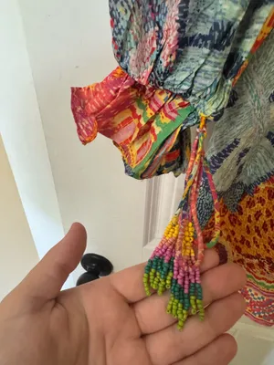 Farm Rio Summer Tapestry Mini Dress thumbnail 6